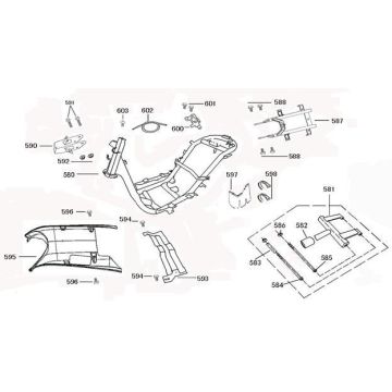 Rahmenteile Edwards Tomorrow Legend braun