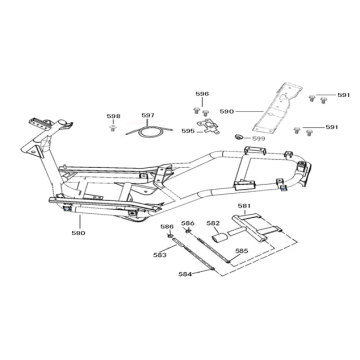 Rahmenteile Neco Lola cream grey