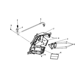 Vordere innere Kastenschale Sym E-Fiddle