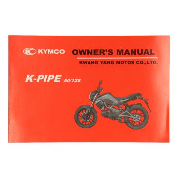 BEDIENUNGSANLEITUNG K-PIPE 50 125 original