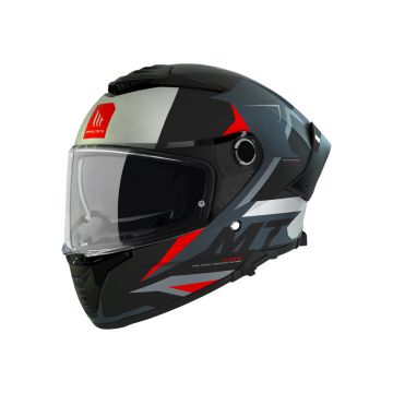 MT Thunder 4 SV EXEO Vollhelm Mattschwarz/Rot