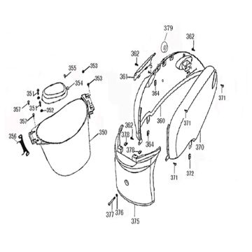 Helmback - Hauben China Flash /Pico Anthrazit matt