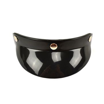 Helm Visier Jethelm MT Le Mans/Custom schwarz glänzend (19,5cm)