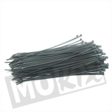 TEI-RIPS 300 mm 4,8 mm SCHWARZ 100 Stück