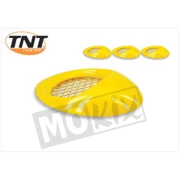 Luftstrom-Set, 4 Stück, oval, gelb