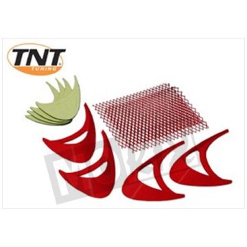 AIR FLOW KIT 4 Stück WELLE ROT