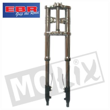 VORDERGABEL PEUGEOT 103/MBK CHROM EBR