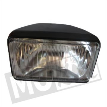 SCHEINWERFER UNI RECHTECK 16cm GUIA SCHWARZ/KLAR