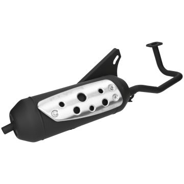 Auspuff China Grande Retro GY6 [139QMB] Tecnigas Silent-Pro