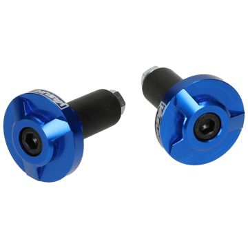 Lenker Ausgleichsgewicht Set Aluminium CNC 22mm blau Yasuni pro Rennen