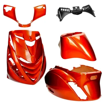 Verkleidungskit SP-Look Piaggio Zip 2000→50cc 2/4-Takt Bernsteinrot metallic 5-teilig
