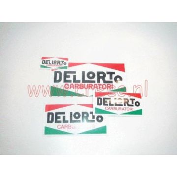 Aufkleber Dellorto 10x5 Dellorto original
