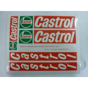 Aufkleberset Castrol 5 dlg