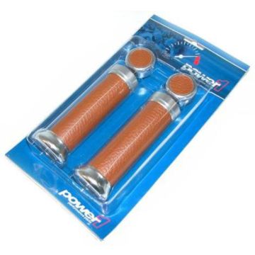 Griffe Retro Aluminium leicht cognac