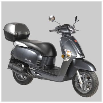 Topcase Kymco Like dunkelgrau