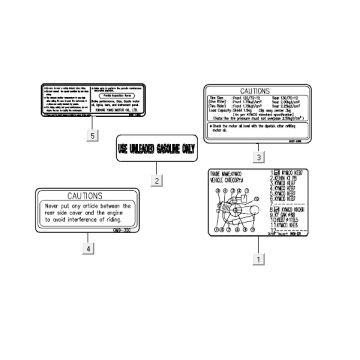Infosticker Kymco Yup 2t ac blau