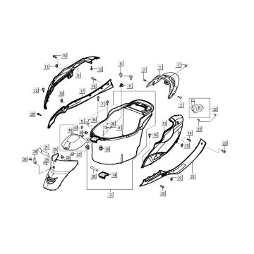 Kymco Filly 4-Takt Silber