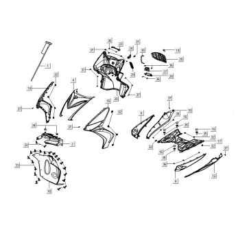 Hauben AGILITY 16+ 4T 200i Matt Metallic Hellblau