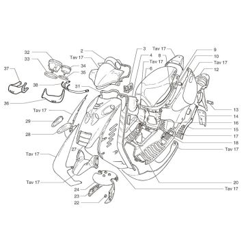Kapdelen Beta Ark-K AC Schädel 2010 2-Takt