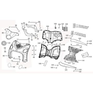 Kapellen China Joy weiß