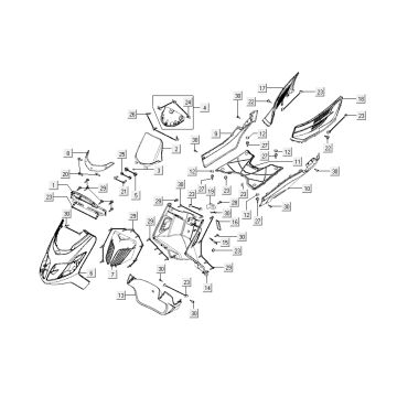 Kymco New Dink 4-Takt weiß