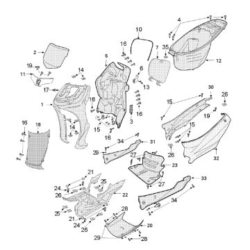 Kapdelen Peugeot Tweet 4-Takt