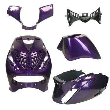 Verkleidung Set SP Look Piaggio Zip BMW Twilight Violett EVO-2 geschlossenes DMP, 5-teilig