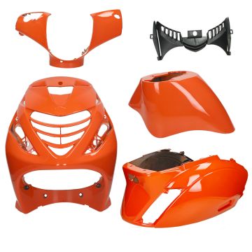Verkleidungskit SP look Piaggio Zip orange KTM GP1 5 Stk