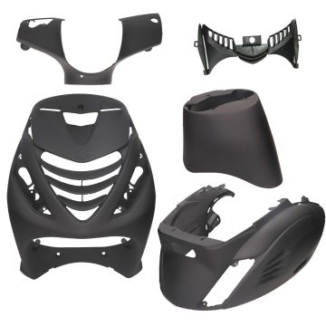 Verkleidungskit SP-Look Piaggio Zip 2000→50cc 2/4-Takt RS-1 schwarz matt DMP 5-teilig