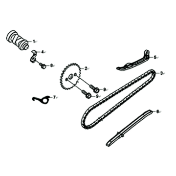 Ketten-/Kettenspanner Sym Symphony ST 200I