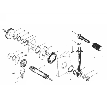 Kickstarter Zündapp GTS 50 529-028 und 029