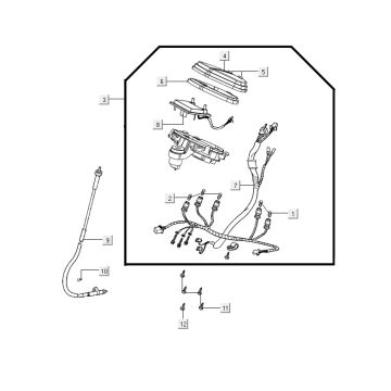 Tacho AGILITY 16+ 4T 200i Matt Metallic Hellblau