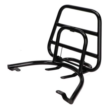 Gepäckträger hinten klappbar Piaggio Zip 2000→50cc 2/4-Takt schwarz glänzend Regia made in der EU