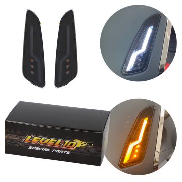 Blinker-Set Vespa Primavera/Sprint Smoke vorne Level 10