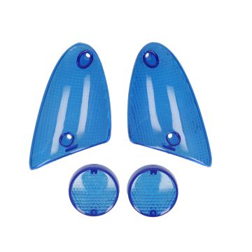 Blinkerglas Aprilia Sr www Set blau