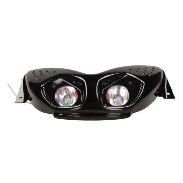 Scheinwerfer „Optique“ Yamaha Aerox BCD schwarz 00802