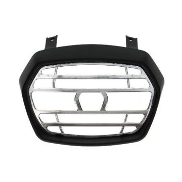 Koplamprand met rooster Vespa Sprint matzwart DMP