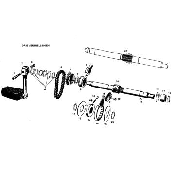 Kreidler Kickstarter 3 beschleunigen