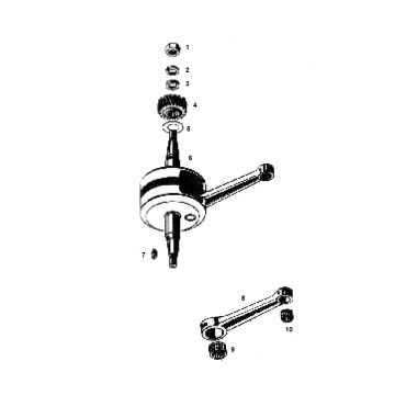 Kreidler Kurbelwelle 4 beschleunigen