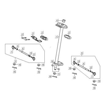 Kronstück Kymco Maxxer 90 Schwarz