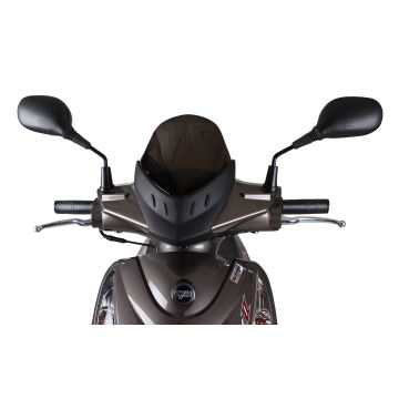 Windschutzscheibe kurz smokeschwarz SYM Orbit 1/2/Symply/X-Pro 50-125cc original KIT53270-ABA-000