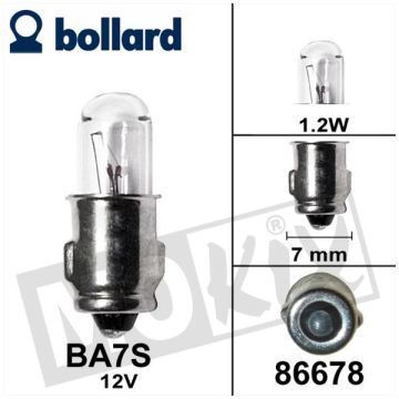 Birne Ba7s 12V 1,2 W