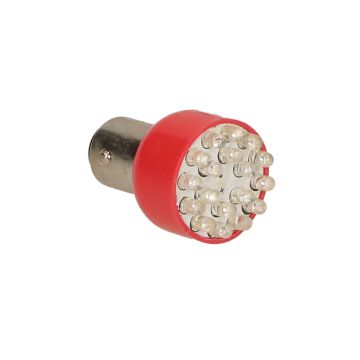 Lampe LED P21/5W BAY15d 12V rot