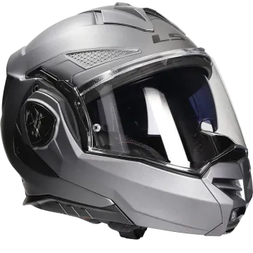 Überklapphelm LS2 Advant X Solid FF901 matt-titan