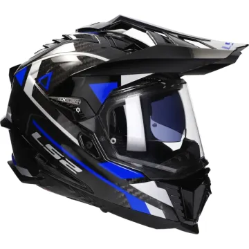  Adventurehelm LS2 Explorer C Adventure MX701 schwarz / blau