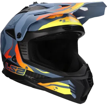 LS2 Helm Fast II Wash MX708 grijs