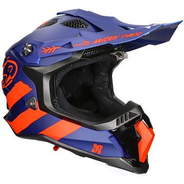 LS2 Helm Subverter EVO Cargo MX700 mat blauw / fluor oranje