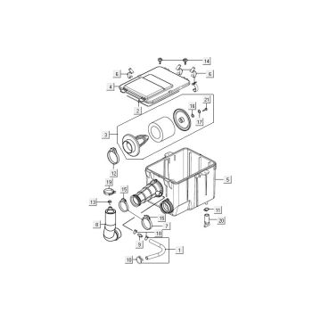 Luftfilter Kymco MXU 300R