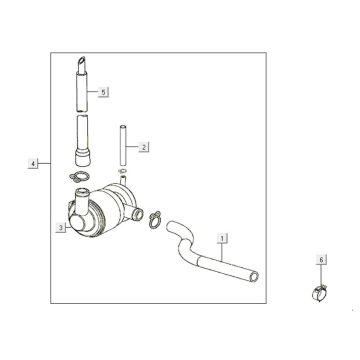 Luftfilter 2 Kymco Like 200i Schwarz