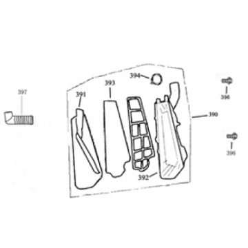 Luftfilter China Pico Anthrazit matt